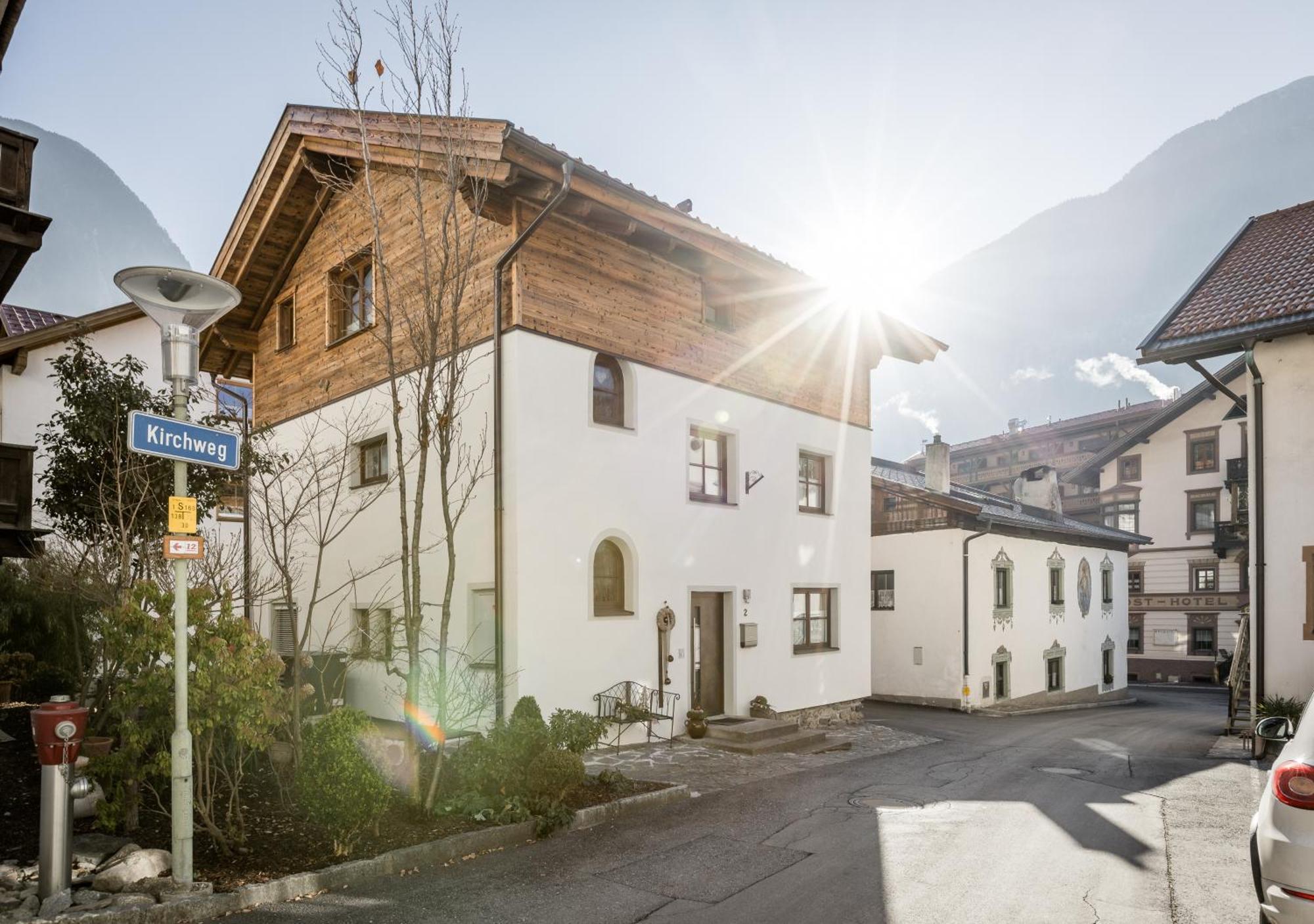 Ferienwohnung Am Dorfbrunnen Oetz Exterior foto